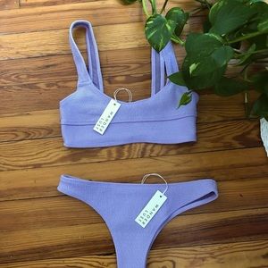 Wanderlust Swim - lilac Meghan bikini
